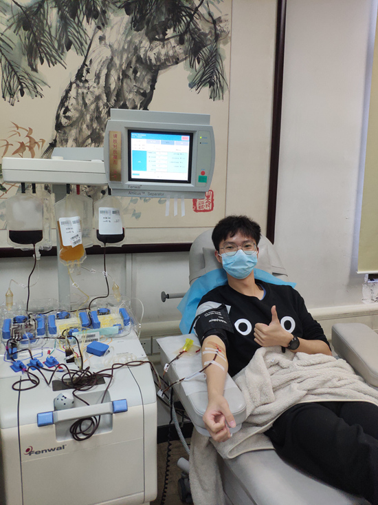 中国政法大学大学生无偿捐献造血干细胞   