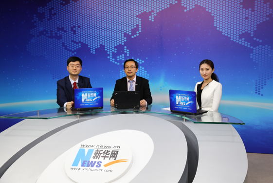 蔡忠、安彪作客新华会客厅