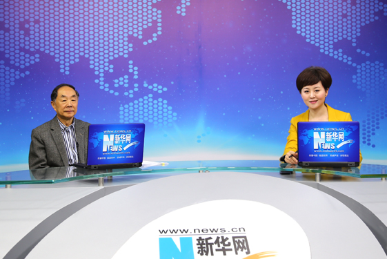 中国工程院院士陈君石做客新华网