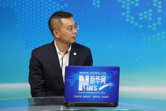 赵笠钧董事长回答主持人提问