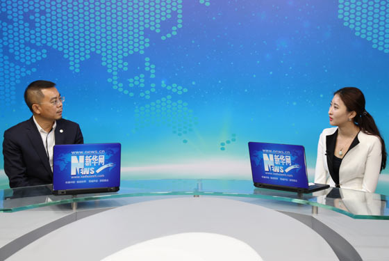 赵笠钧董事长在访谈现场