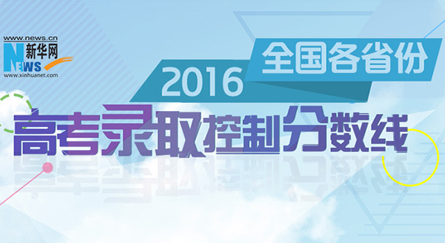 2016全国各省市高考录取分数线移动版