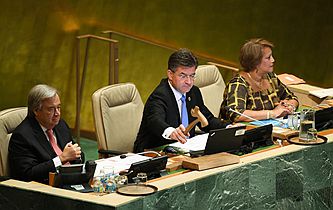 第72届联合国大会举行一般性辩论