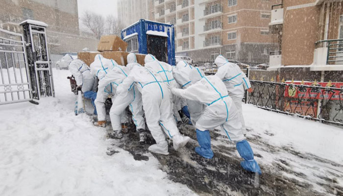 17天，平均年龄19岁，他们为5109名师生配送12219份餐食